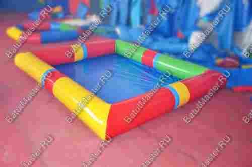 Прямоугольный надувной бассейн "Яркие выходные" 9*6*0,65 м