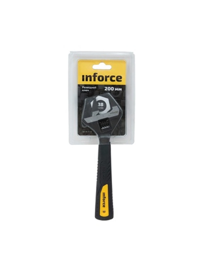 Разводной ключ с тонкими губками 200 мм Inforce 06-05-99