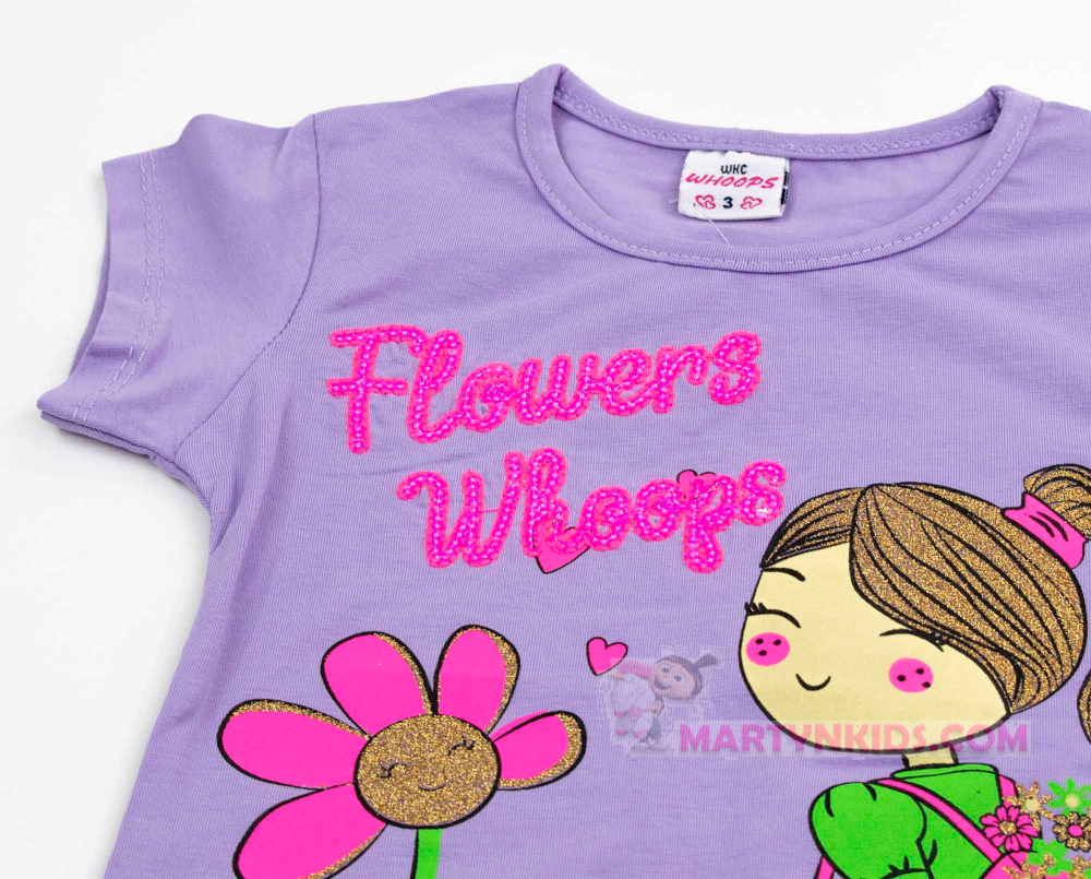 футболка FLOVERS девочка Whoops 4897