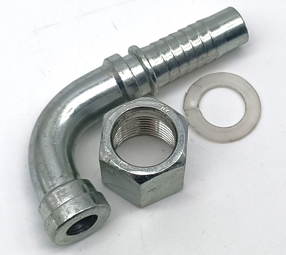 Фитинг ORFS M22493-06-08 (90Co) 1/2", резьба 13/16"-16