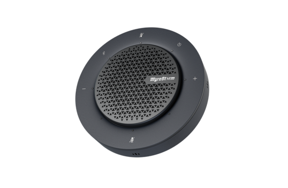 Wyrestorm HALO 80 - портативный спикерфон, подключение USB-C, Bluetooth, радиус 5м, 4 микрофона, каскадирование до 9 устройств, AEC, AGC, ANS