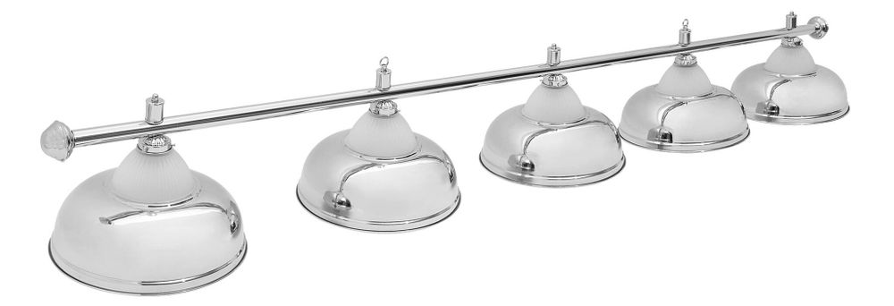 Светильник Fortuna Crown Silver 5 плафонов