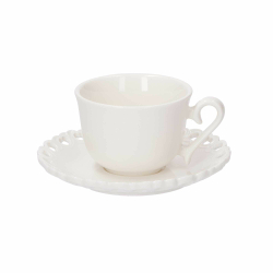La Porcellana Bianca - Valentino чашка для эспрессо 80 мл с блюдцем / артикул   P003900015  / GTIN 8027549096730
