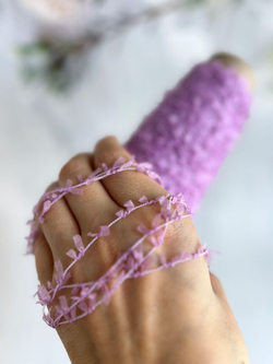 пряжа для вязания травка пушистая реснички