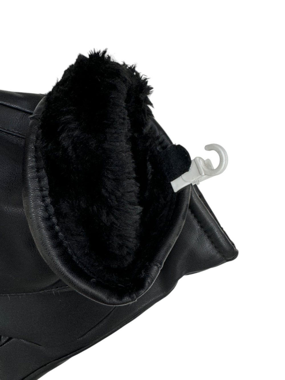 Эко кожа. Подклад мех.Перчатки.Мужские. 5 шт в упаковке.