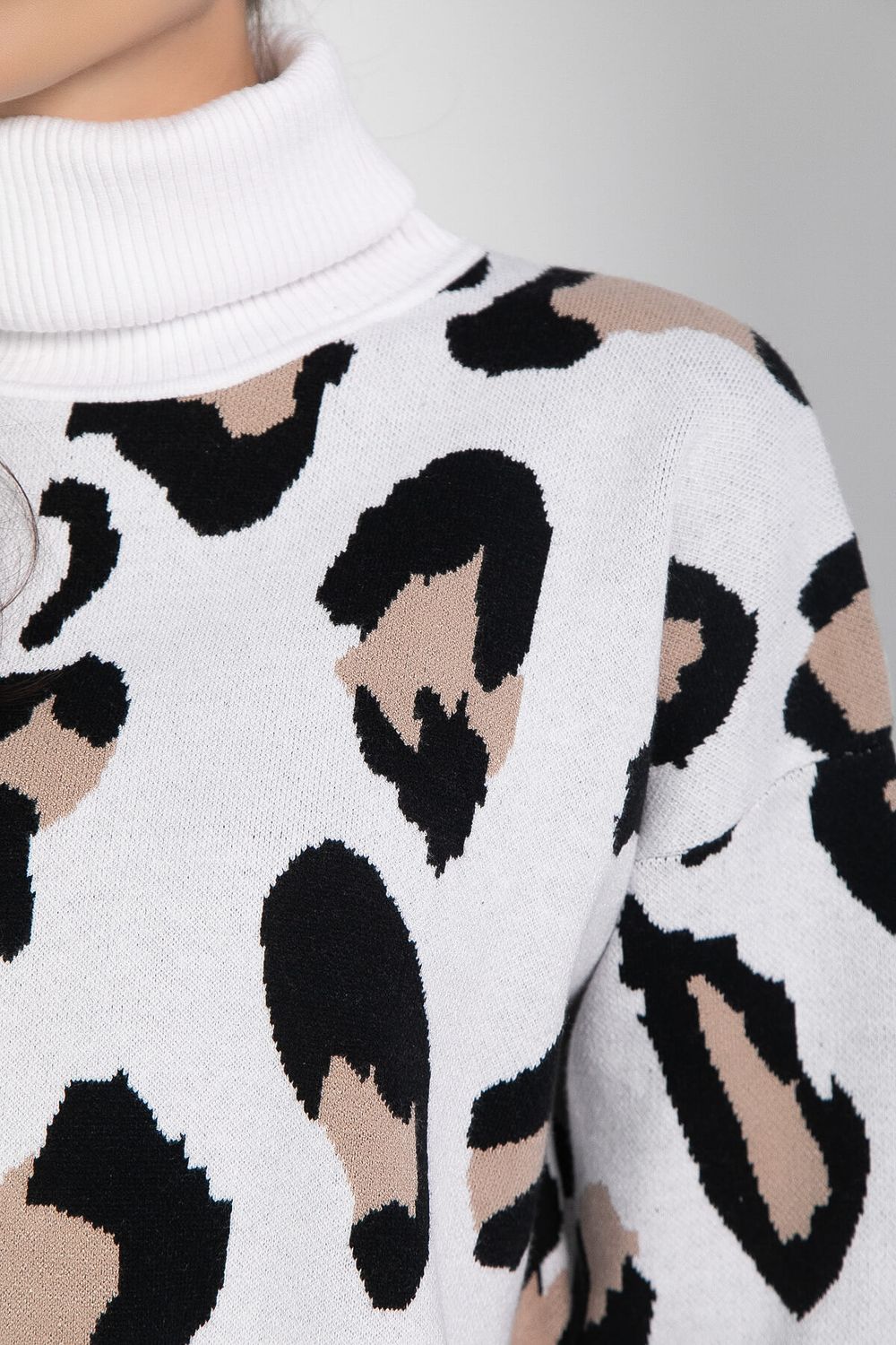 Джемпер Лоренсия (бело-бежевый) Б12700-18 LT Collection