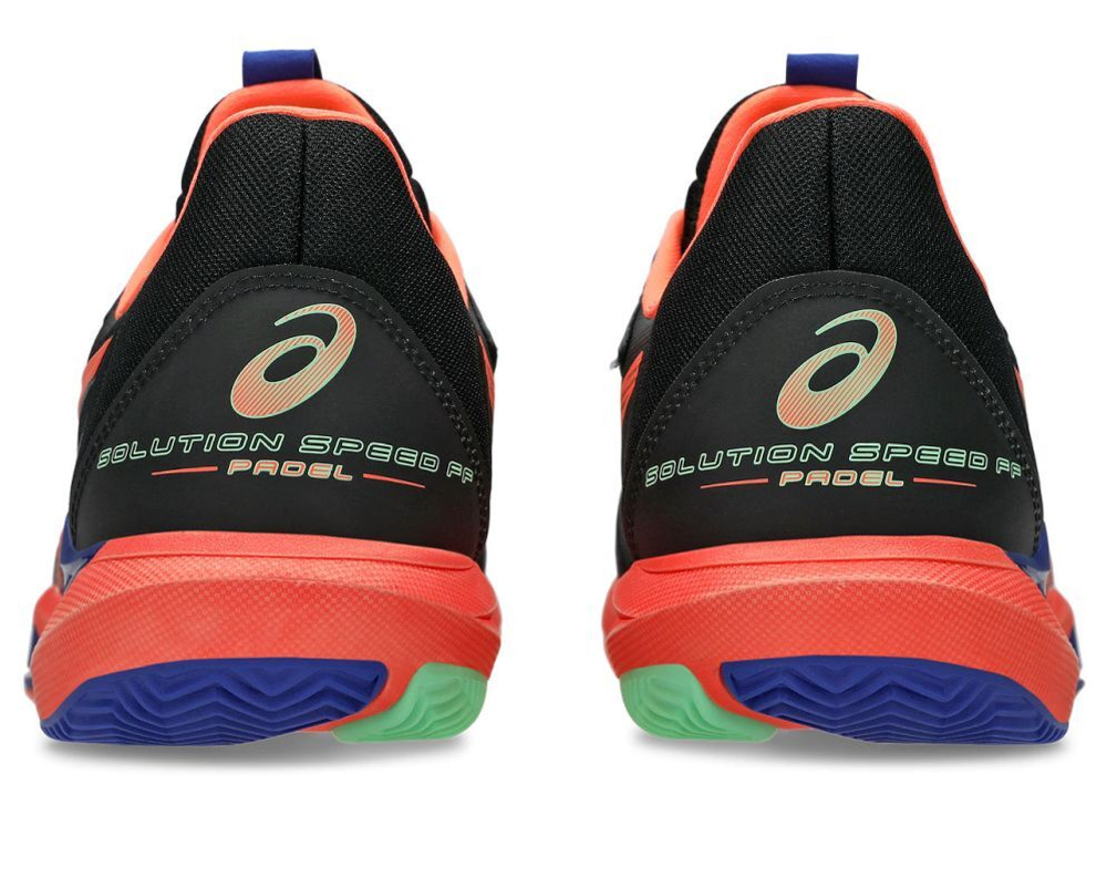 Мужские кроссовки для Падел Asics Solution Speed FF 3 Padel - black/vivid coral