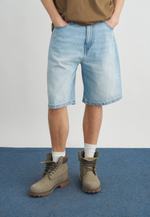 Carhartt WIP LANDON ROBERTSON - Джинсовые шорты - Белый