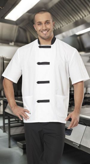 Костюм мужской "Азия" (белый/черный)