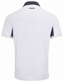 Мужское теннисное поло Head Slice Polo Shirt - white