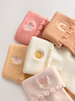 Носки для малышей Next E48-282, 5 шт., Белый, Розовый, Молочный