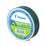 Изоляционная клейкая лента из ПВХ Folsen® 01150, 15ммХ10м, 120мкм