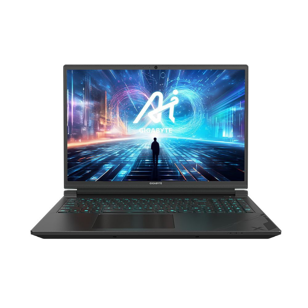 Ноутбук Gigabyte G6X 9MG, 16" (1920x1200) IPS 165 Гц/Intel Core i7-13650HX/16 ГБ DDR5/1024 ГБ SSD/NVIDIA GeForce RTX 4050 для ноутбуков (6 Гб)/Без системы, Серый (9MG-42KZ854SD)