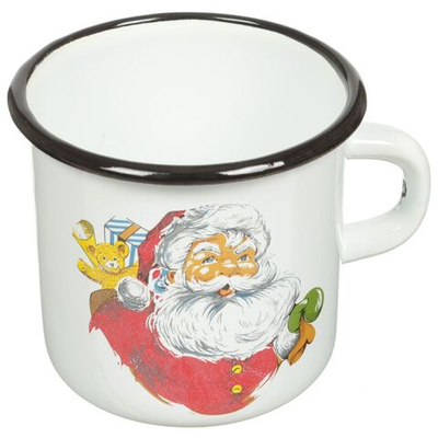 Кружка сталь, эмал, 400 мл, Сиб товары, С0103, в асс