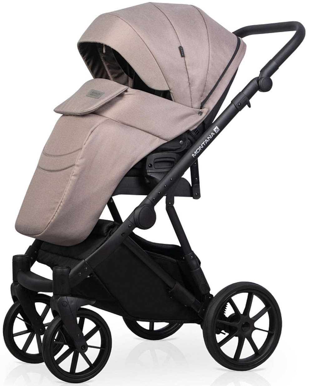Детская коляска Riko Basic Montana X 3 в 1 50 Beige (бежевый)