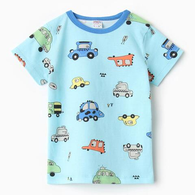 Футболка детская цвет св.голубой р. 86 10202249 (BONITO)