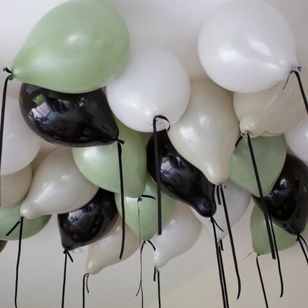 Шары под потолок в цвете "Время игры"