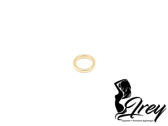 Кольцо Италия, 6 мм, металл, золото