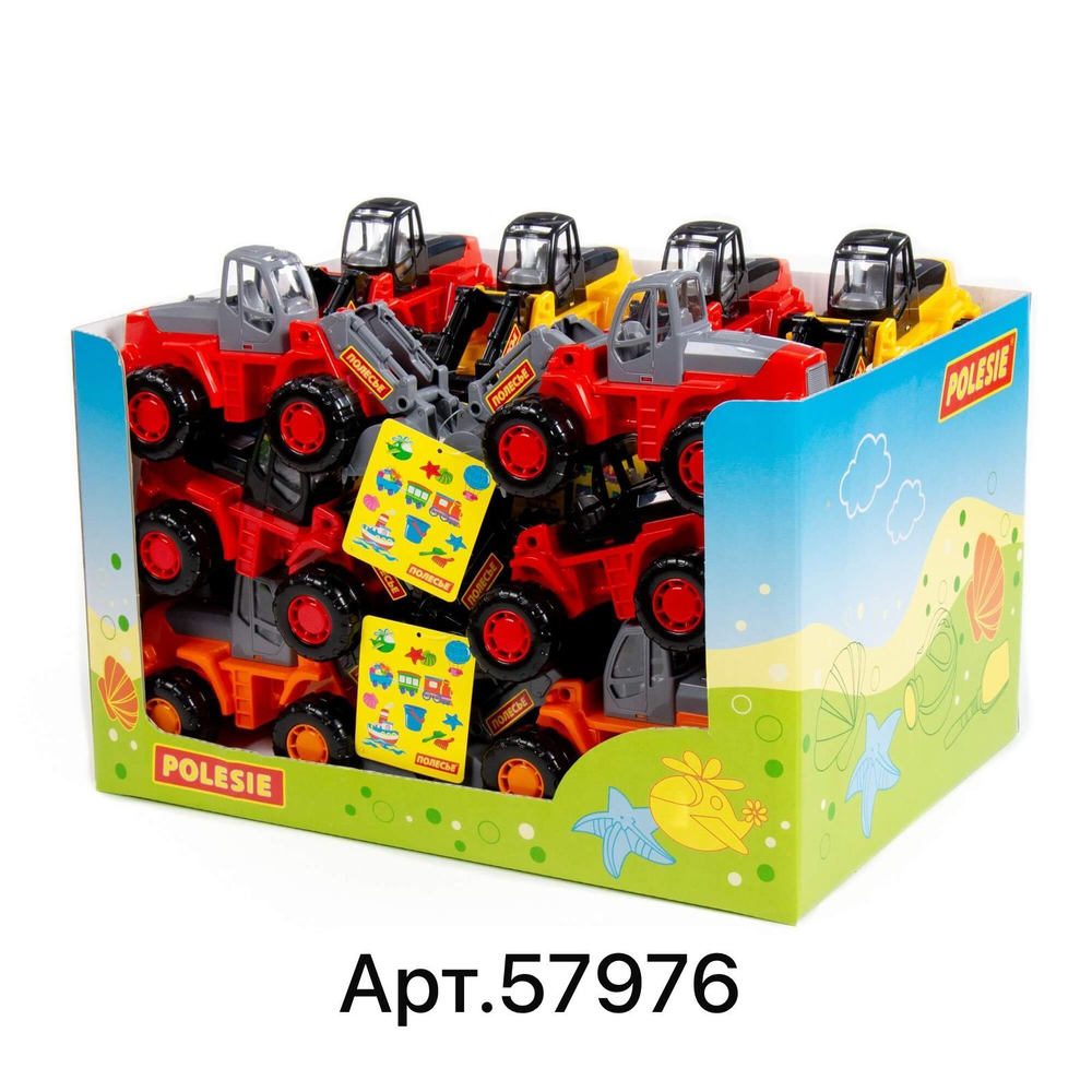 "Умелец", трактор-погрузчик (дисплей №85) Polesie