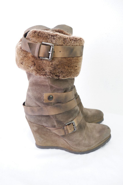 Полусапоги зимнее на танкетке 39 размер