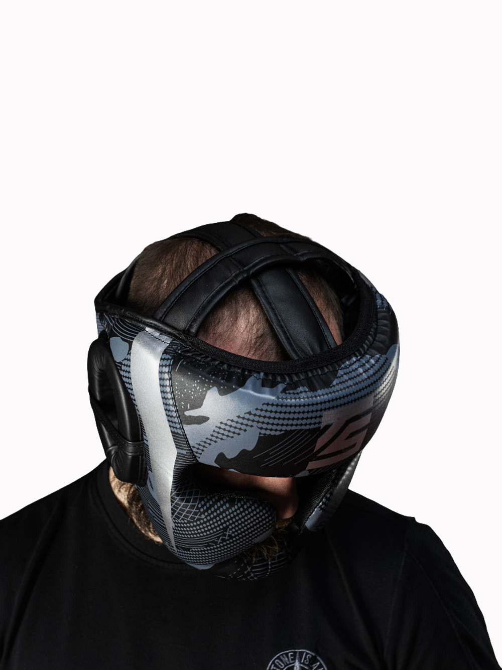 Шлем для бокса Tomorrow Star Shadow Black Gray