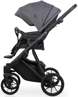 Детская коляска Riko Basic Montana X 2 в 1 04 графит