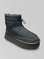 Угги Araz 88-4 комбинированные на высокой подошве