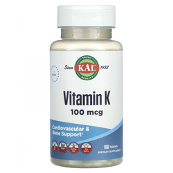 KAL Vitamin K 100 мг, 100 таб