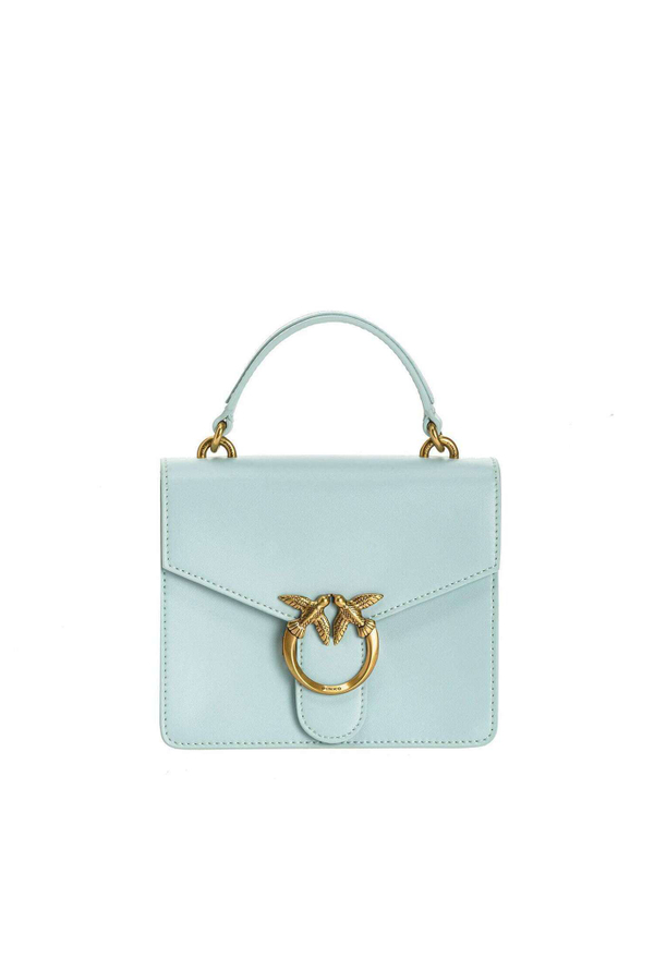 MINI LOVE BAG TOP HANDLE SIMPLY - blue