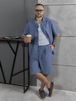 Костюм мужской Аристократ-2 Виотекс ДЖИНСОВЫЙ МЕЛАНЖ