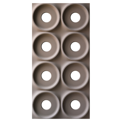 PU Block panel Volcanic Grey Круги