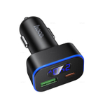 Автомобильное зарядное устройство Hoco Z63B PD30W+QC3.0 (black)