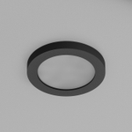 DK3012-BK Встраиваемый светильник влагозащ., IP 44, 50 Вт, GU10, черный, алюминий