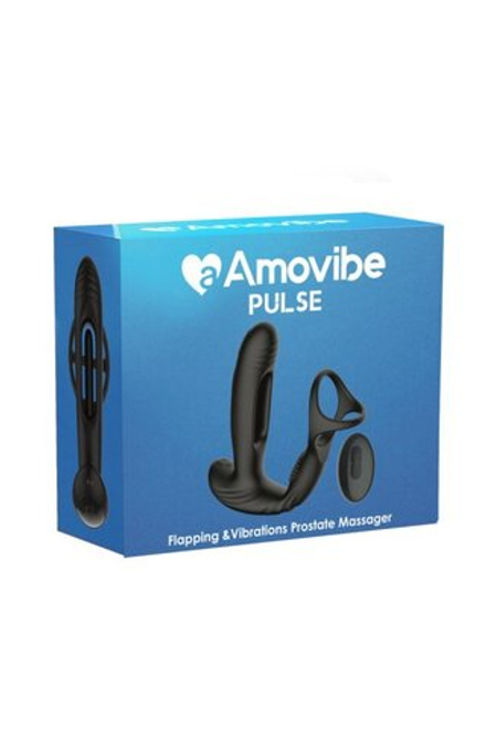 Хай-тек массажер простаты Amovibe Pulse, черный