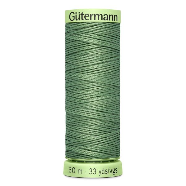 Нитки отделочные Gutermann Top Stitch 30 (30 метров), 5 кат. | 821 серый офицерский