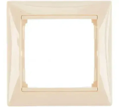Выключатель одноклавишный Legrand Valena 774301+ рамка Legrand Valena 774351 слоновая кость- 1 шт.
