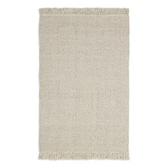 Ковер из переработанного пластика бежевого цвета из коллекции ethnic, 120х180 см