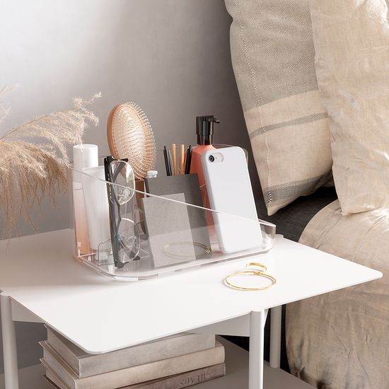 Органайзер для косметики glam, прозрачный