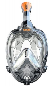 Маска полнолицевая Seac Libera Black/Orange