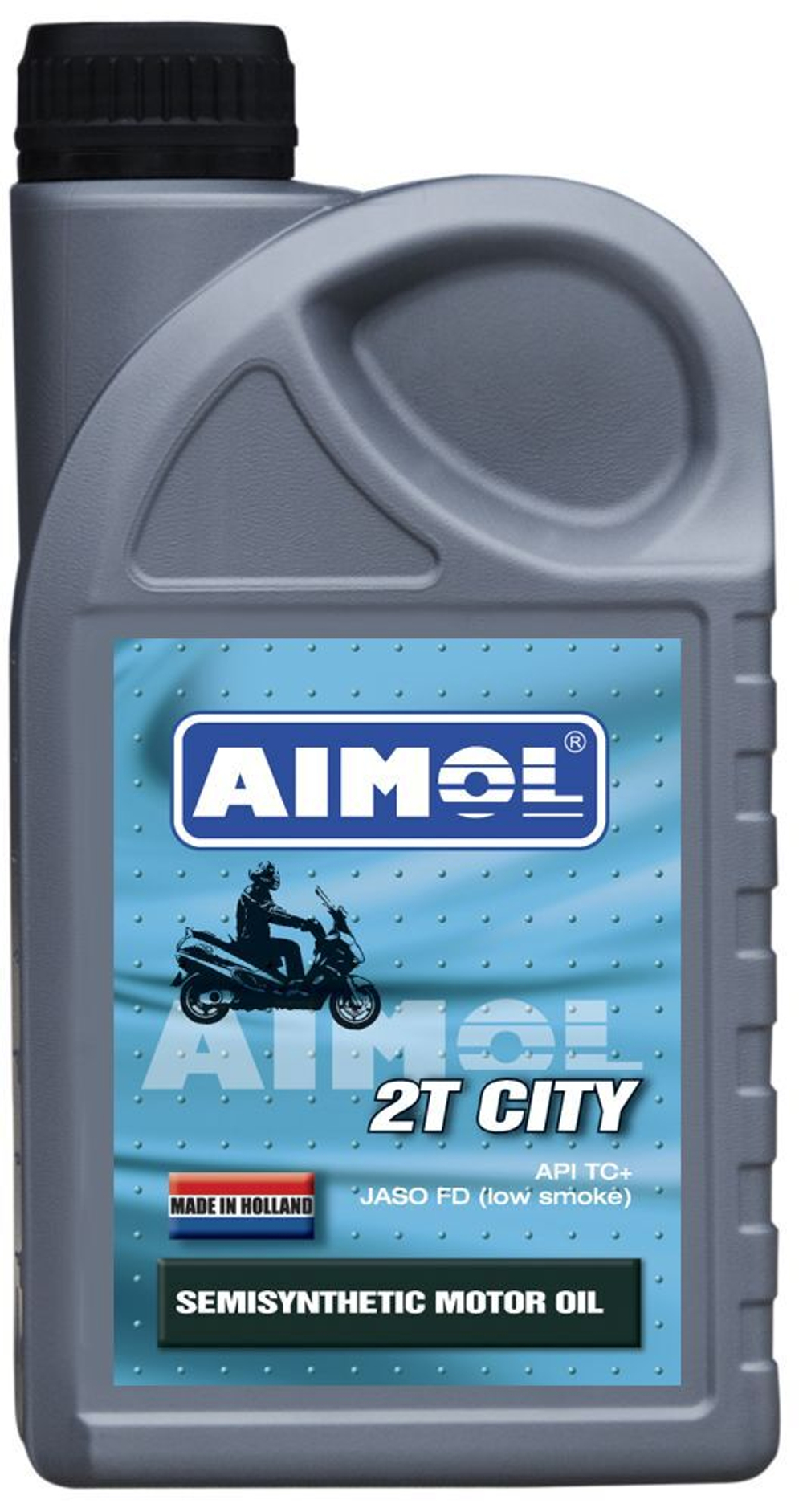 AIMOL 2T City/1л/полусинтетическое для 2-х тактных двигателей