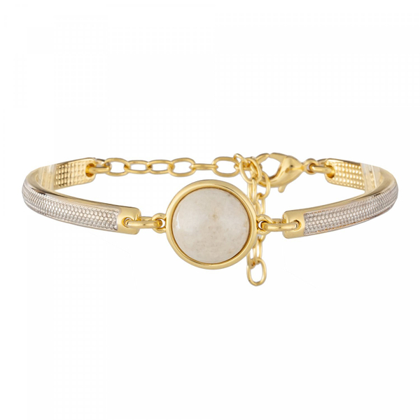 Браслет Possebon Pearl Amazonite Beige C3363.12 BR/G