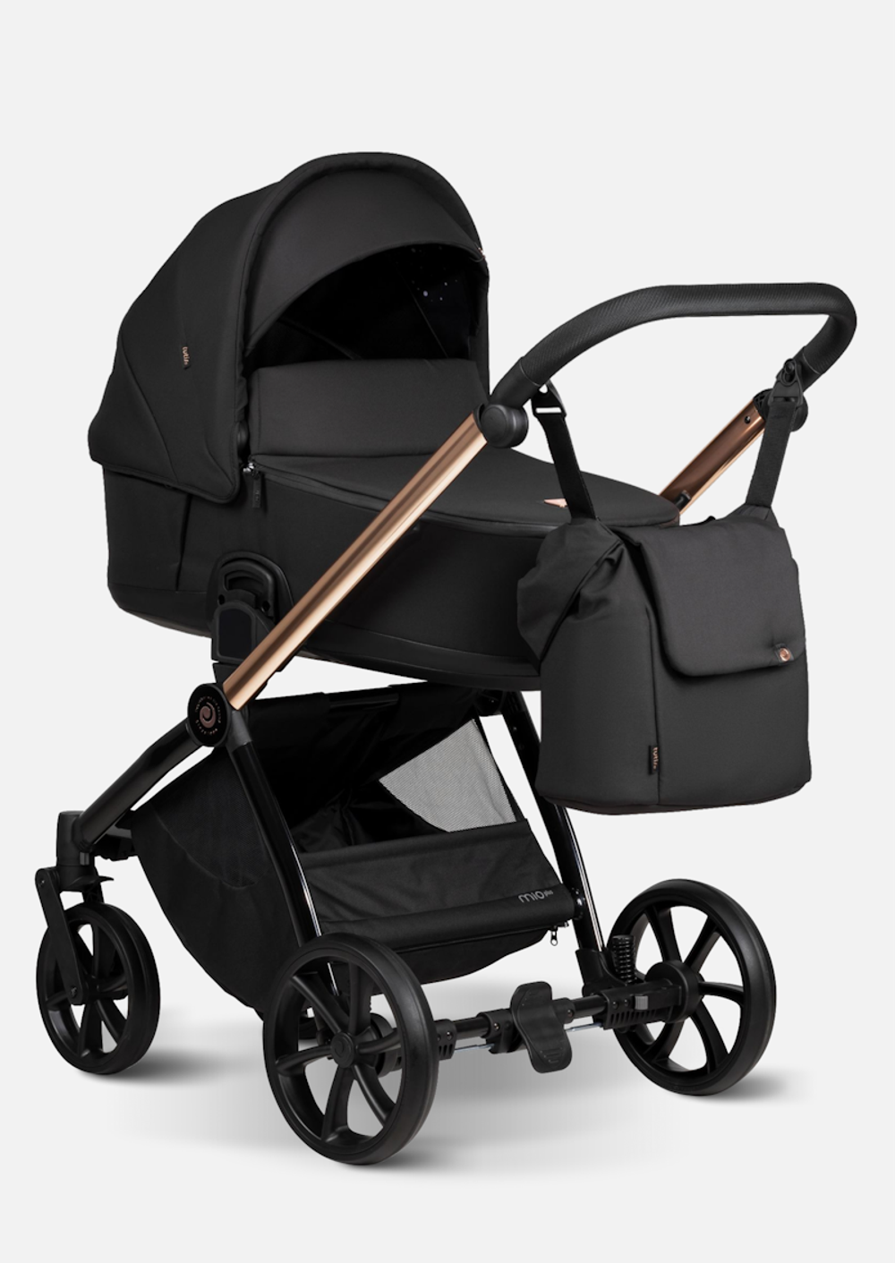 Tutis Коляска 2 в 1 MIO 3+ Essential Rose Gold