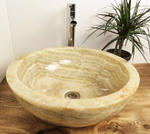 Раковина из оникса Bowl Yellow Small BO-60266 40*40*15