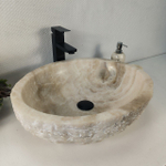 Раковина из оникса Erozy White EO-64267 51*42*15 0213