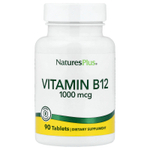 NaturesPlus, витамин B12, 1000 мкг, 90 таблеток