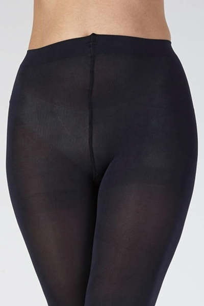 Мягкие колготки Opaques из микрофибры (Размер: S-M) (Цвет: темно-синий)