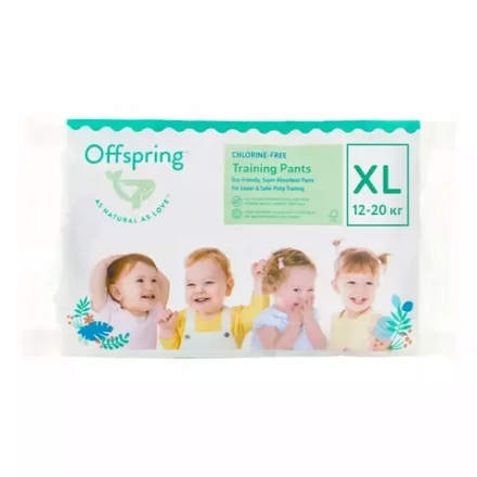 Offspring трусики-подгузники, Travel pack, XL 12-20 кг. 3 шт. 3 расцветки