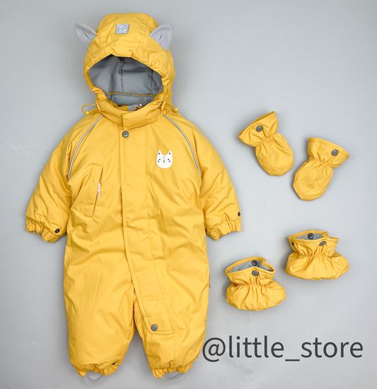 Комбинезон зимний, Золотистая горчица