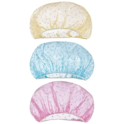 Набор шапочек для душа, 3 шт