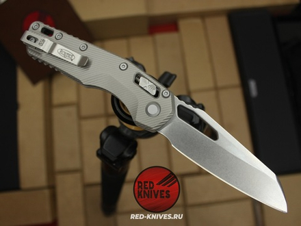 Нож MICROTECH MSI TITANIUM RAM-LOK (Титановый) - рукоять титан, клинок стоунвош